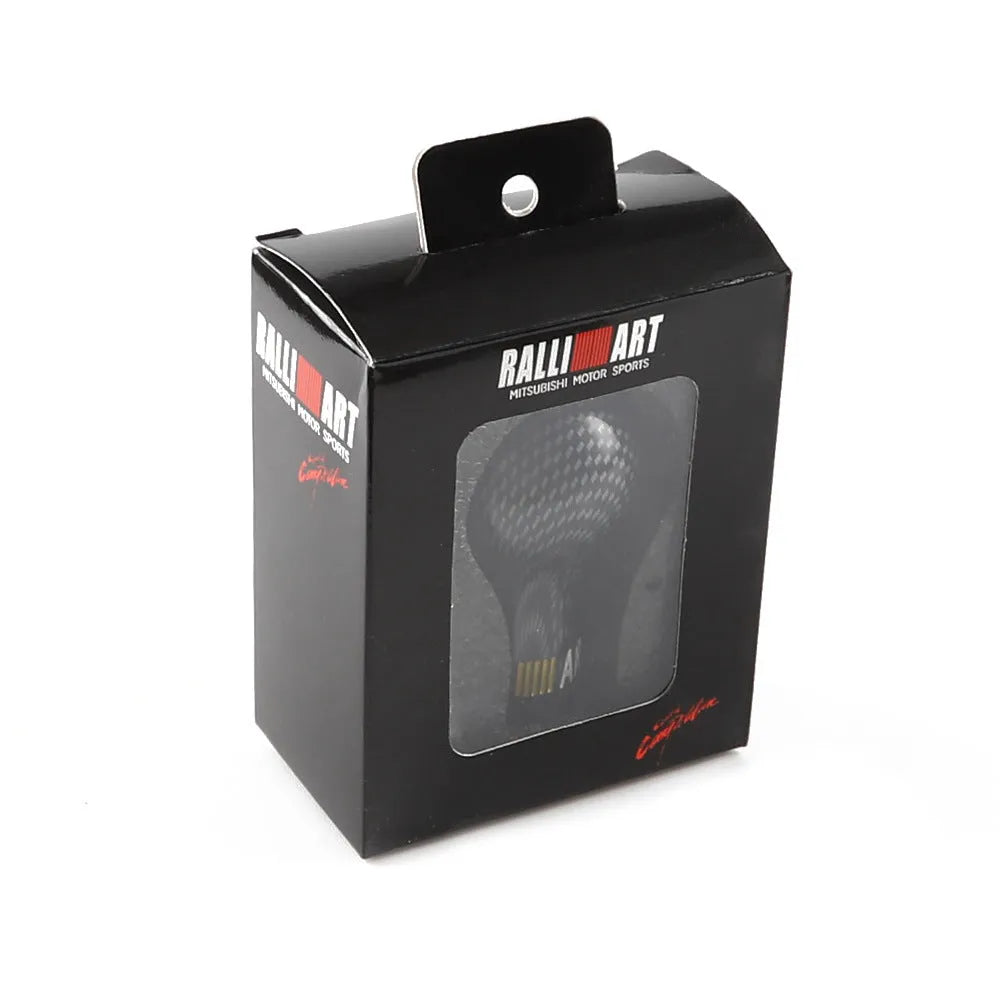 Manual gear shift knob replacement with wave lever design for Mitsubishi vehicles