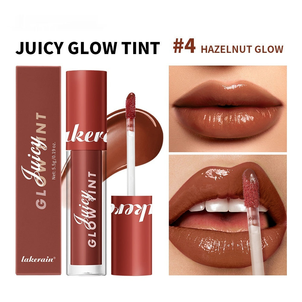 Juice Mirror Water Light Lip Lacquer: Hydrating Plumping Mirror Shine Lip Gloss & Glass Glaze for Juicy Luscious Lips