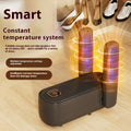 Black D4 automatic shoe dryer with timer for waterproof baking and shoe warming