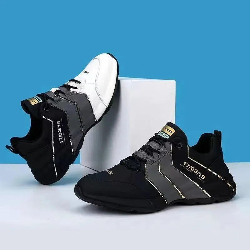 Low-top casual sneakers in multiple colours showing round toe and lace-up design.
