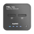 MAIWO K3016 M.2 solid state drive duplicator dock with data cables and power adapter