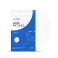 Box of 216 hydrocolloid acne patches with tea tree oil and vitamin E for spot treatment