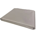 Grey diamond lattice radiation protection fabric with copper nickel blend for RFID signal shielding applications