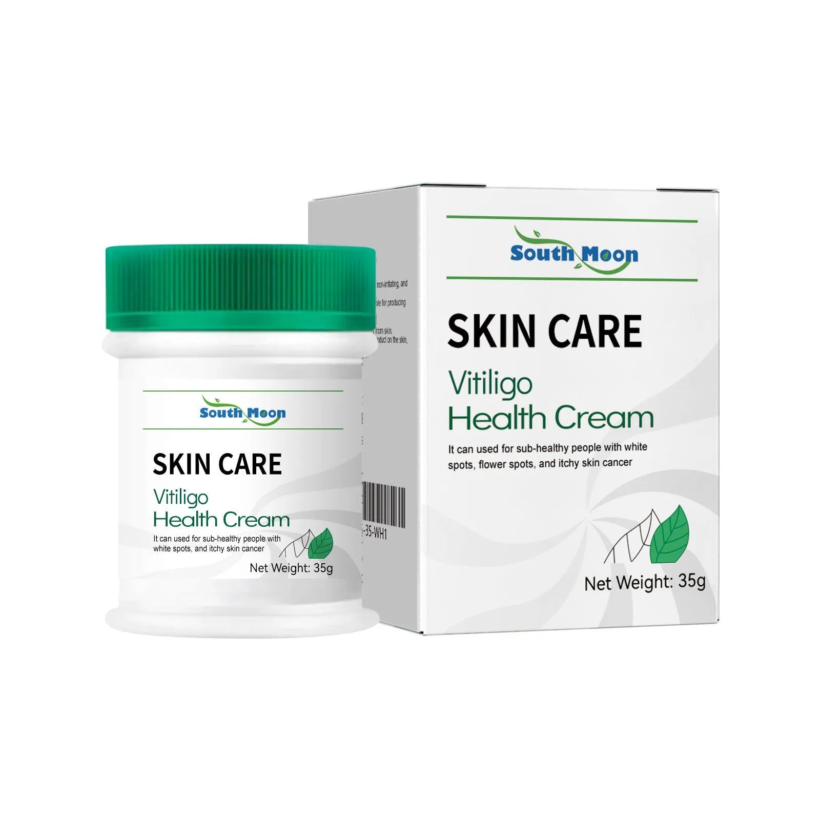 35g body care cream tub for cleansing and moisturising orange peel skin