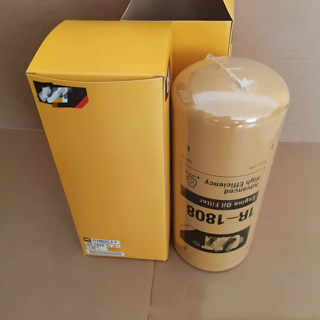 1R-1808 metal folding oil filter element for excavator oil filtration systems