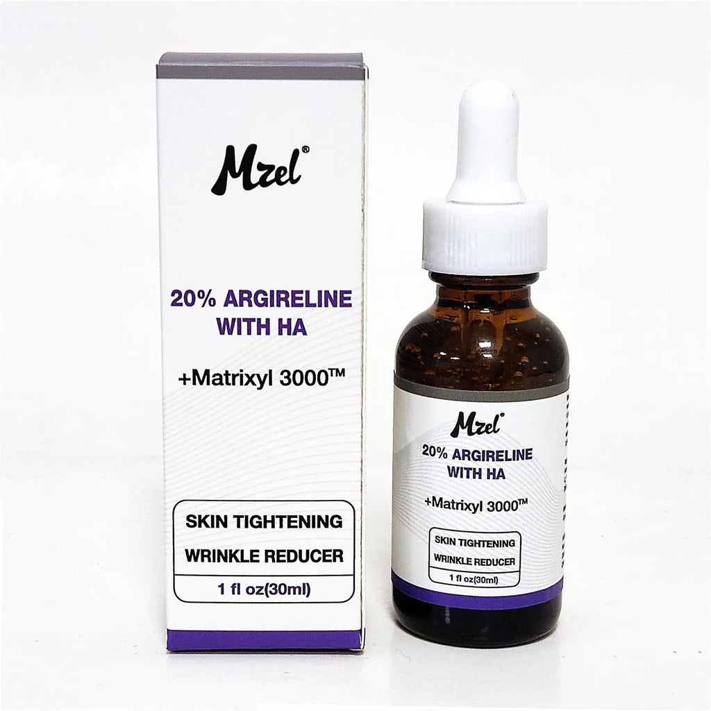 30ml bottle of six-peptide firming anti-wrinkle moisturising liquid with dropper