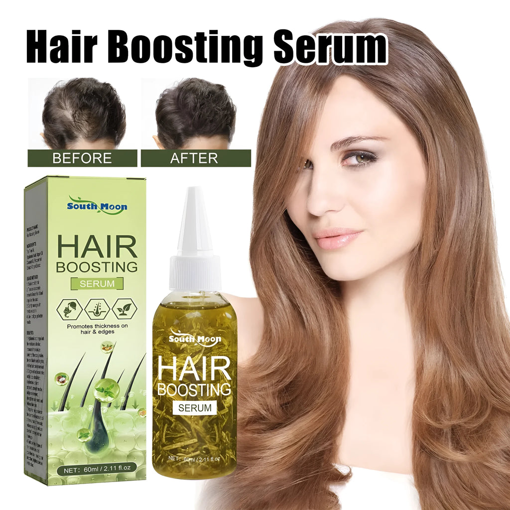 60ml bottle of hair care essential oil for anti-fall repair and moisturising dry hair treatment