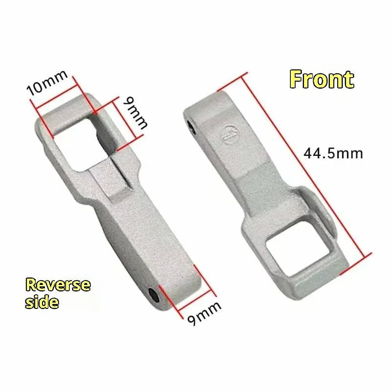 Washing machine door interlock switch accessory for LG drum machine, silver colour