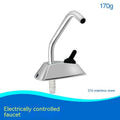 Electronic control RV kitchen tap with mirror polished stainless steel finish