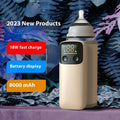 Universal baby bottle insulation cover with heating function and 8000mAh fast-charge battery
