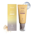 50g facial moisturising cream jar with hyaluronic acid and rice extract formulation
