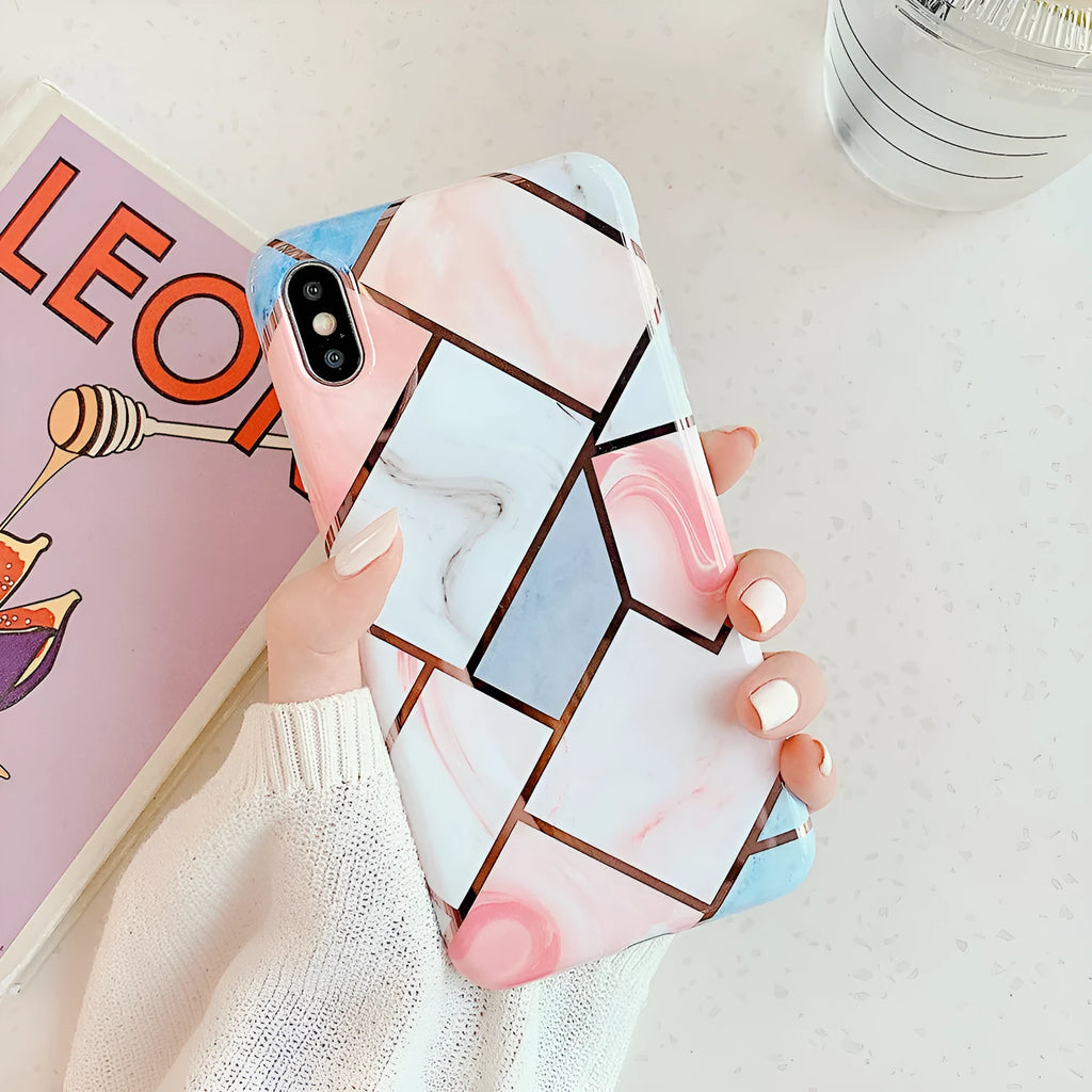 A basic 'C' style silicone gel mobile phone case for various iPhone models.