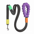 140cm nylon dog leash with anti-slip foam handle in four colour options