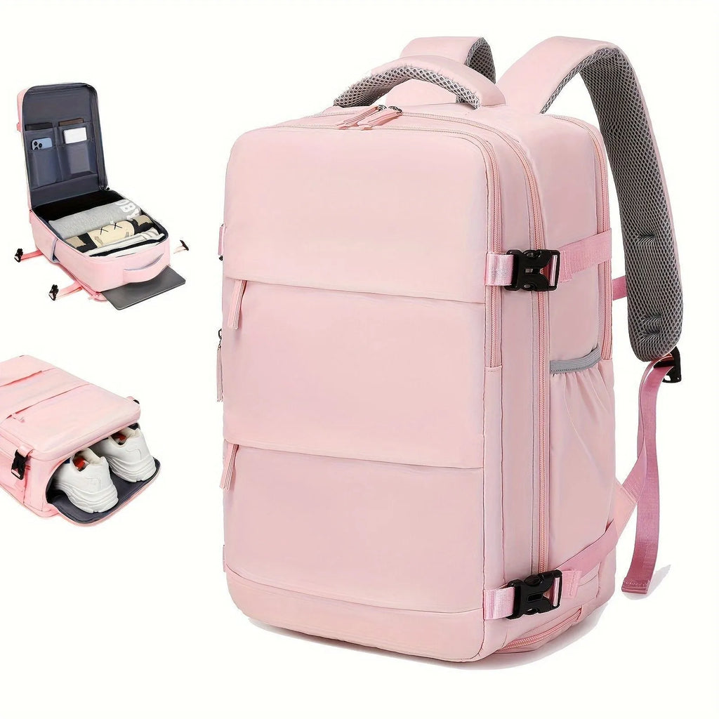 Men's multifunctional nylon luggage backpack in four colour options with 20-35 litre capacity