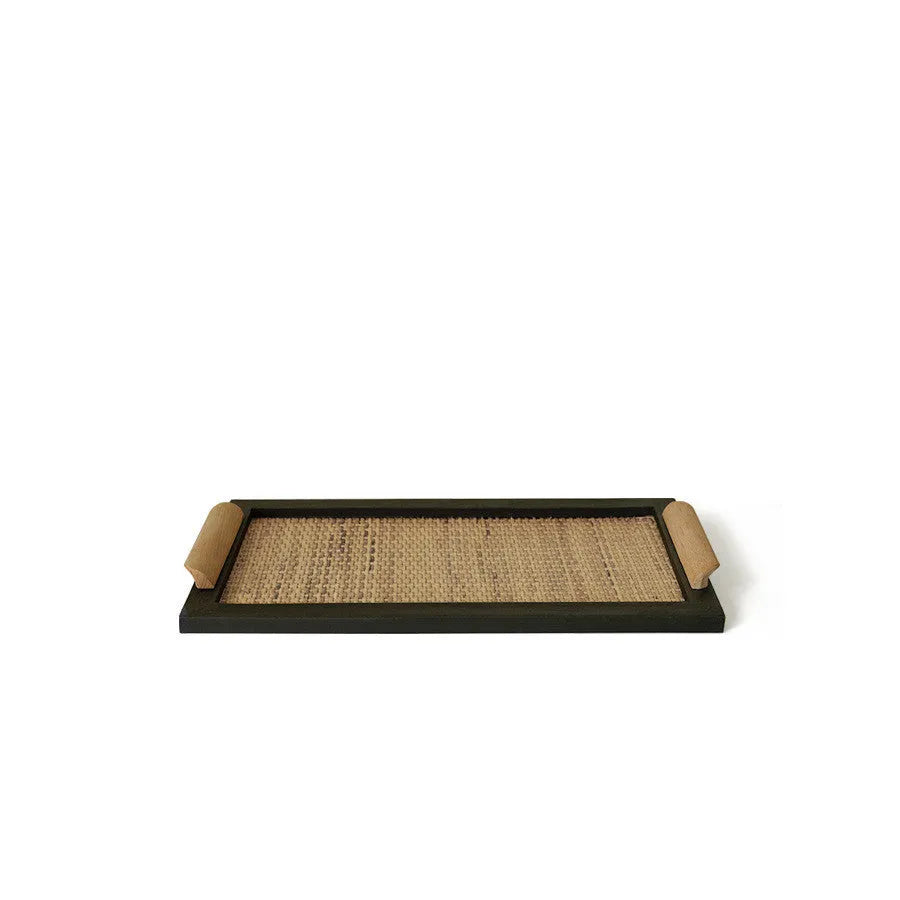 Pine wood compartment dining tray showing separated sections for organised serving