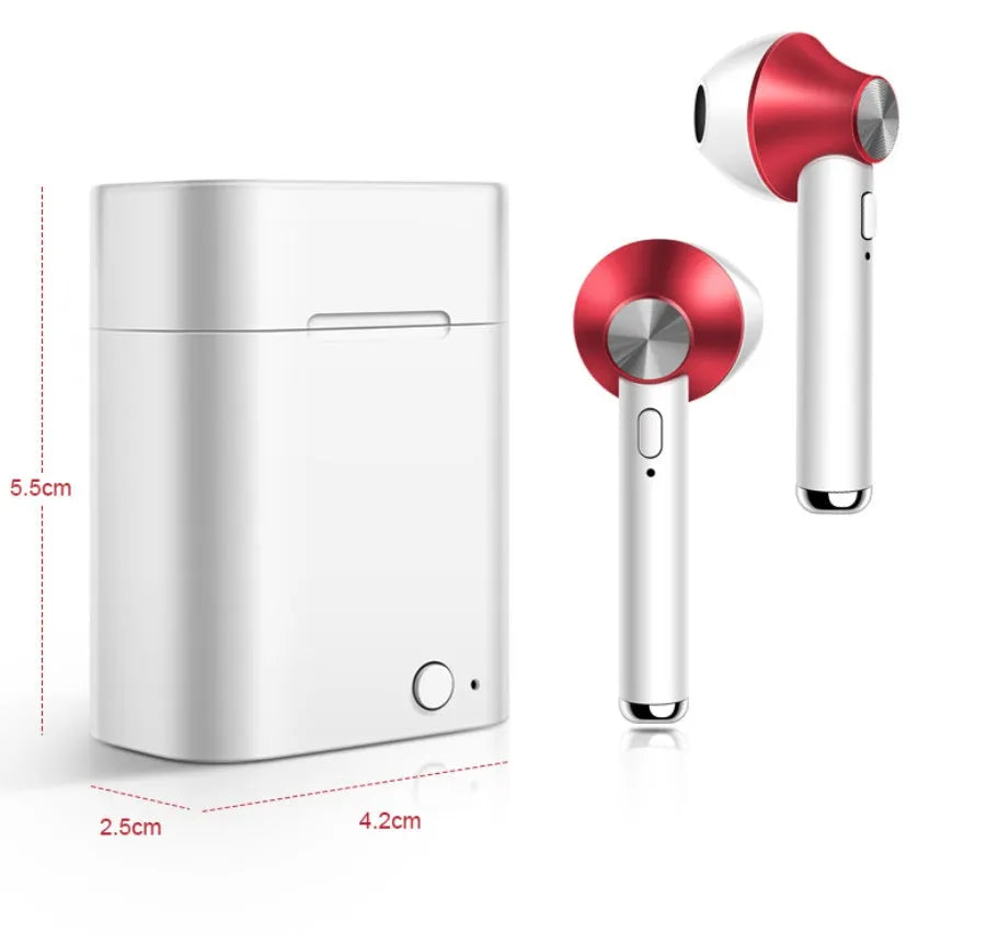 Sports Bluetooth headset in five colour versions with wireless earbuds