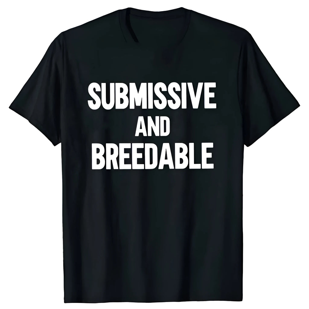 Pure cotton loose fit t-shirt with humorous graphic print in white and black colour options