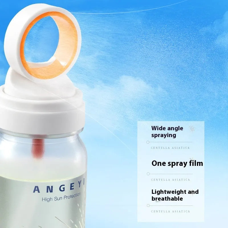 Crystal Sunscreen Spray SPF50 90ml bottle for UV protection