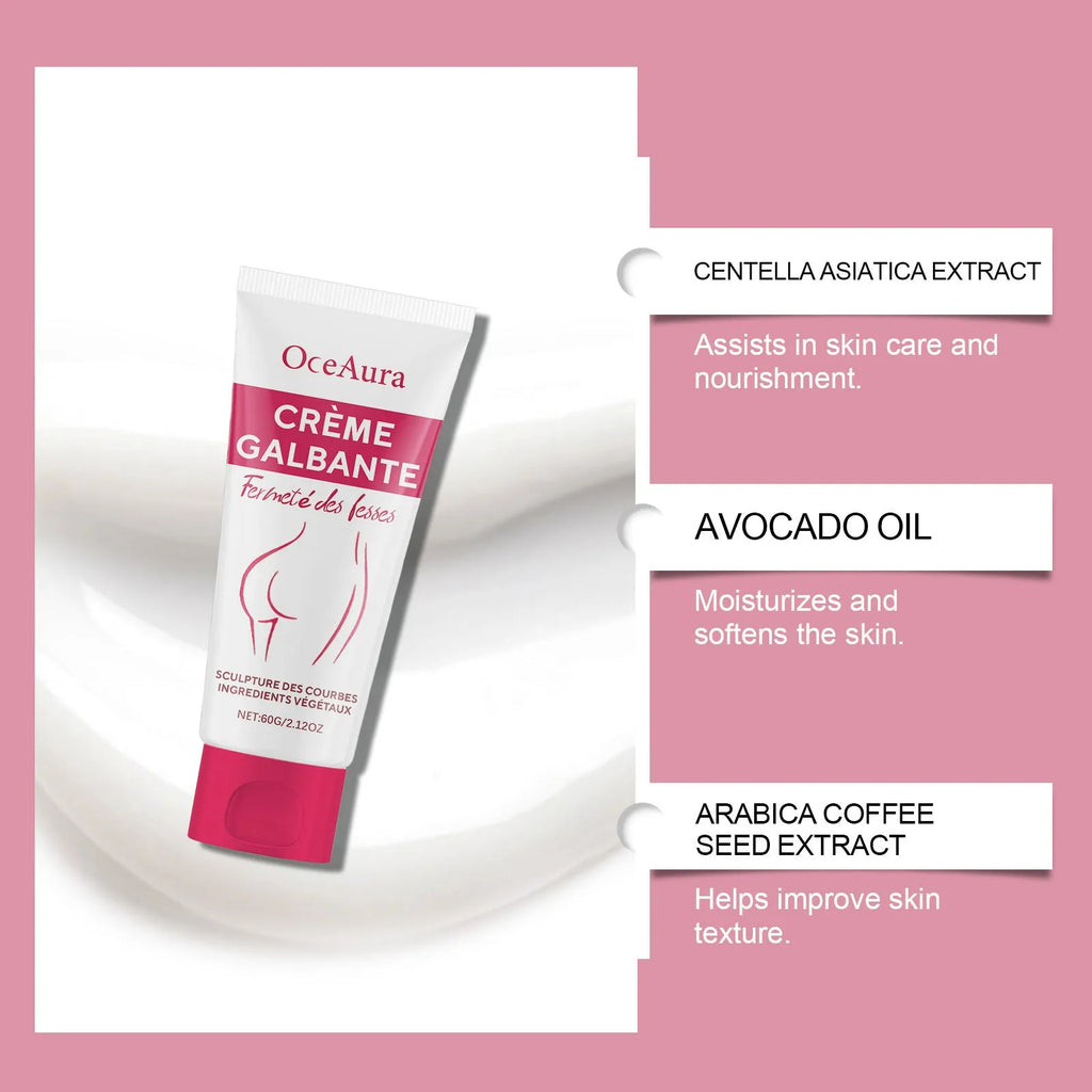 60g tube of hip and neck tightening cream with centella and coffee seed extracts