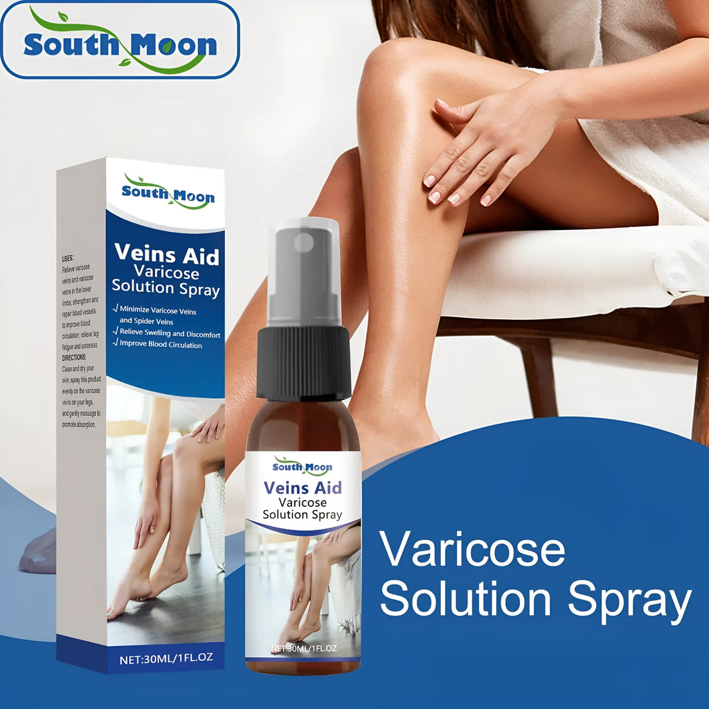 30ml bottle of leg care spray with menthol, ginger and horse chestnut