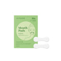 Two facial skin firming care patches showing 4.7cm by 7.8cm dimensions with hyaluronic acid and collagen ingredients