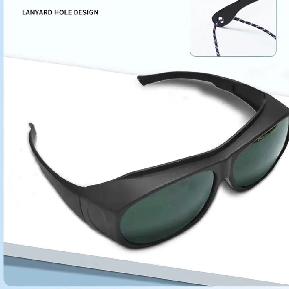 Photon skin rejuvenation laser safety goggles with polycarbonate lens for 200-2000nm protection.