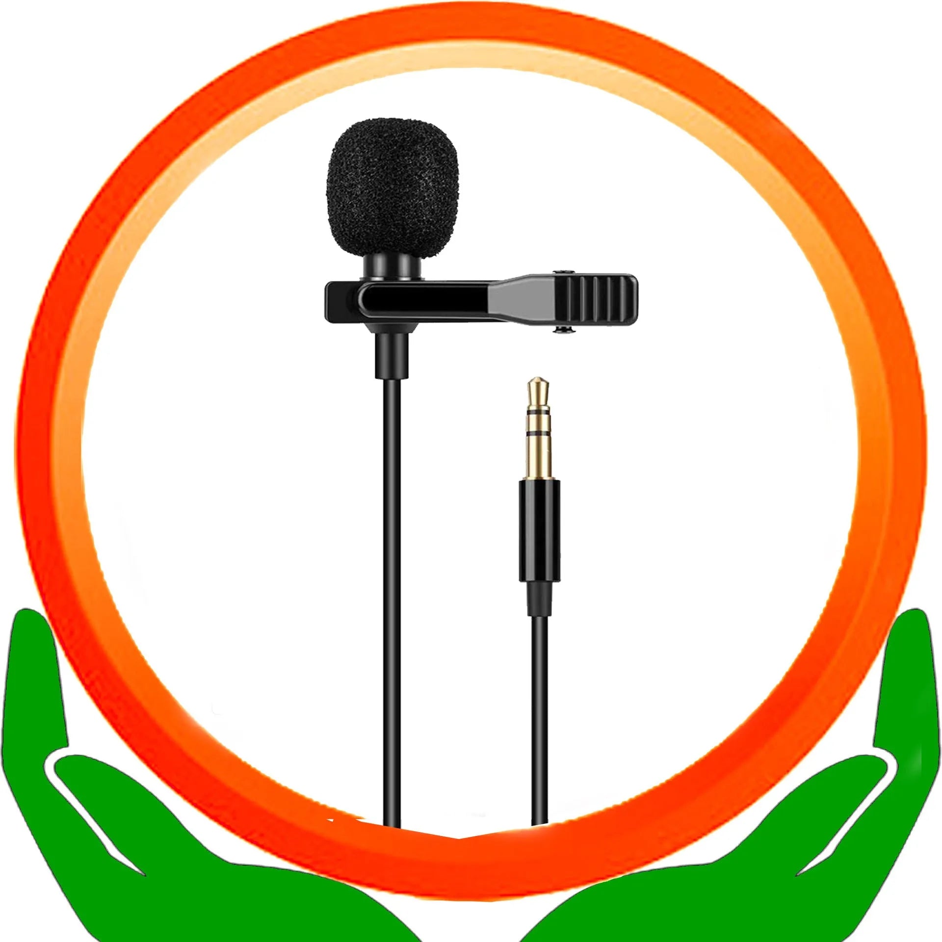 Sing It mobile phone karaoke condenser microphone with 1.5m cable and omnidirectional pickup