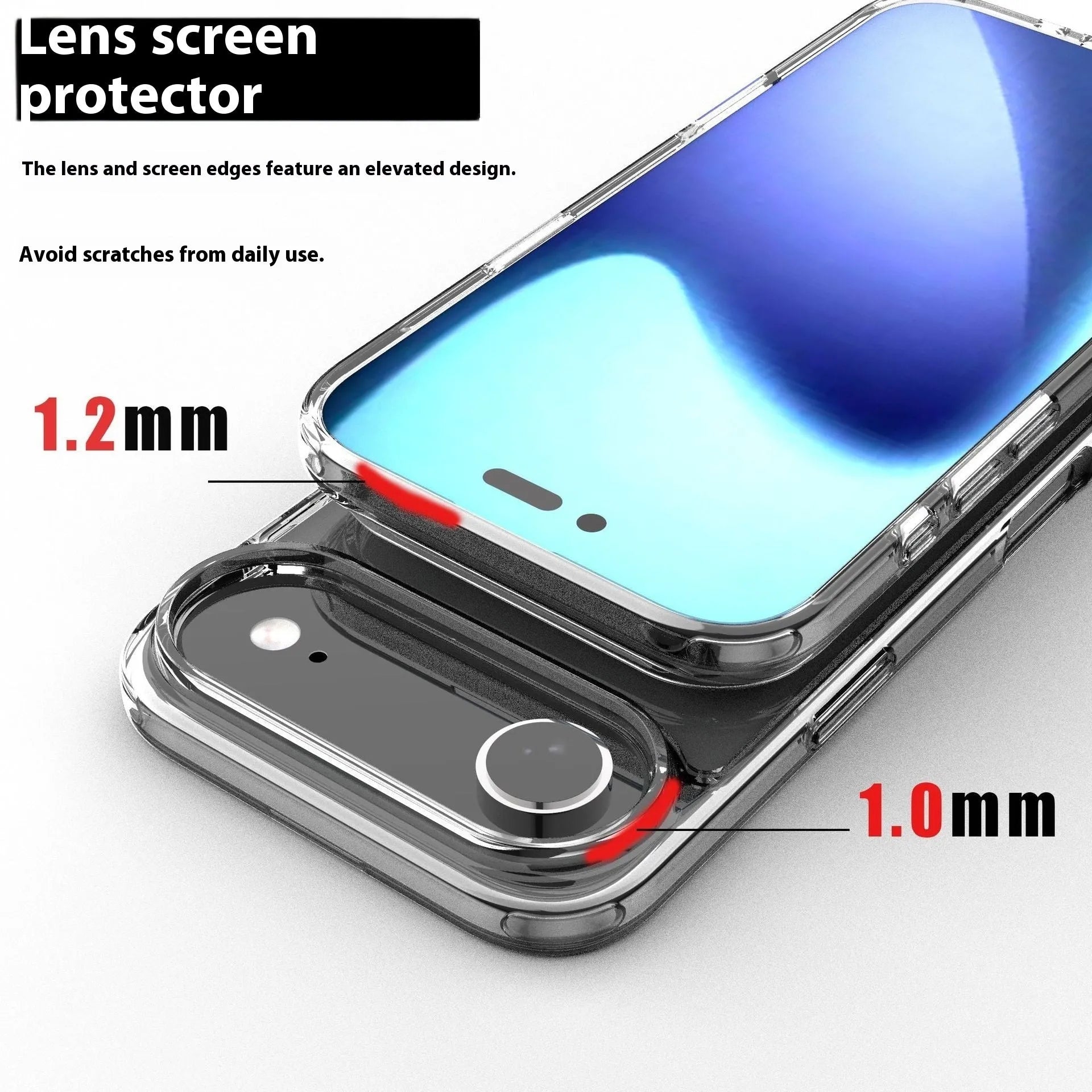 Transparent magnetic shockproof case for iPhone 17, iPhone 17 Pro, iPhone 17 Pro Max, and iPhone 17 Air phones.