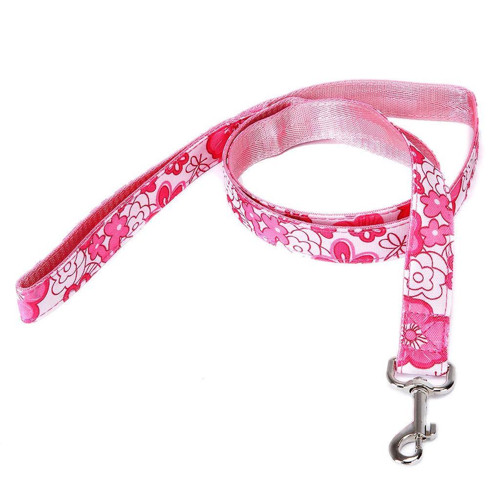 Black dog leash extension with plaid stripe pattern, measuring 120cm long and made from imitation nylon.