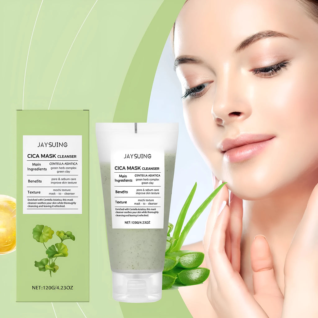 Centella Asiatica Soothing Facial Cleanser tube, 120g net weight.