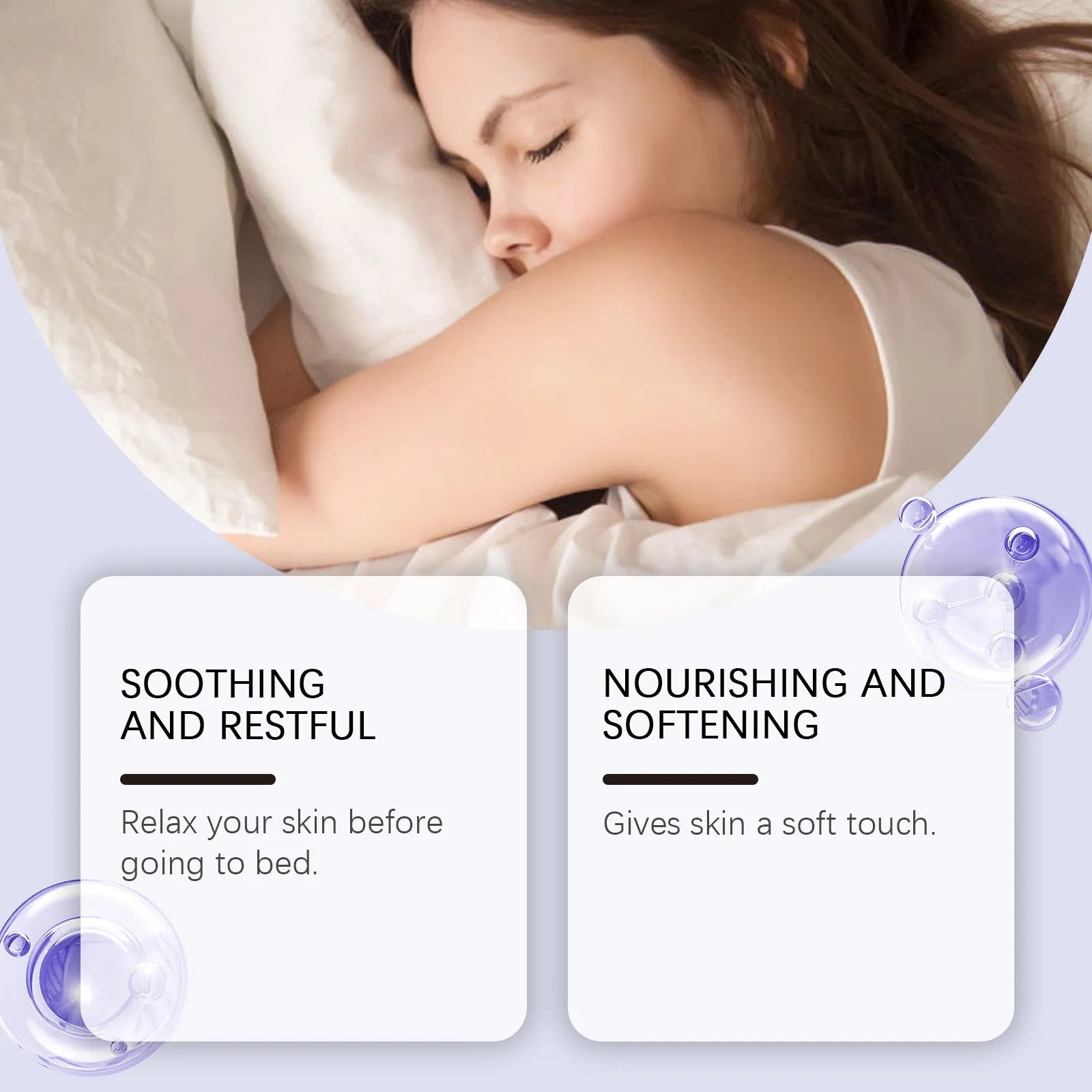 Sleep Magnesium Essence Cream 90g container with honey and soothing ingredients