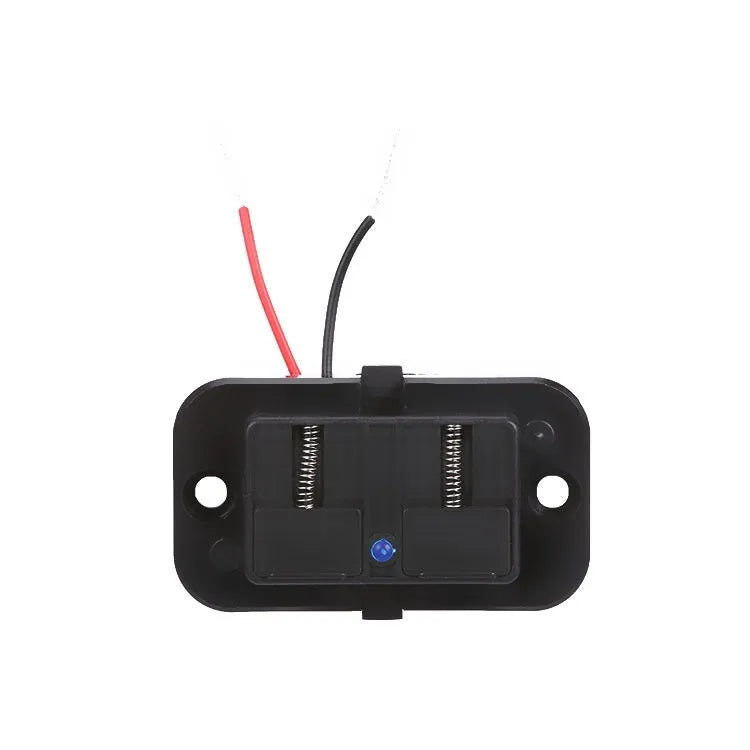 Black QC3.0 fast car charger with TYPE-C interface showing 36W output rating