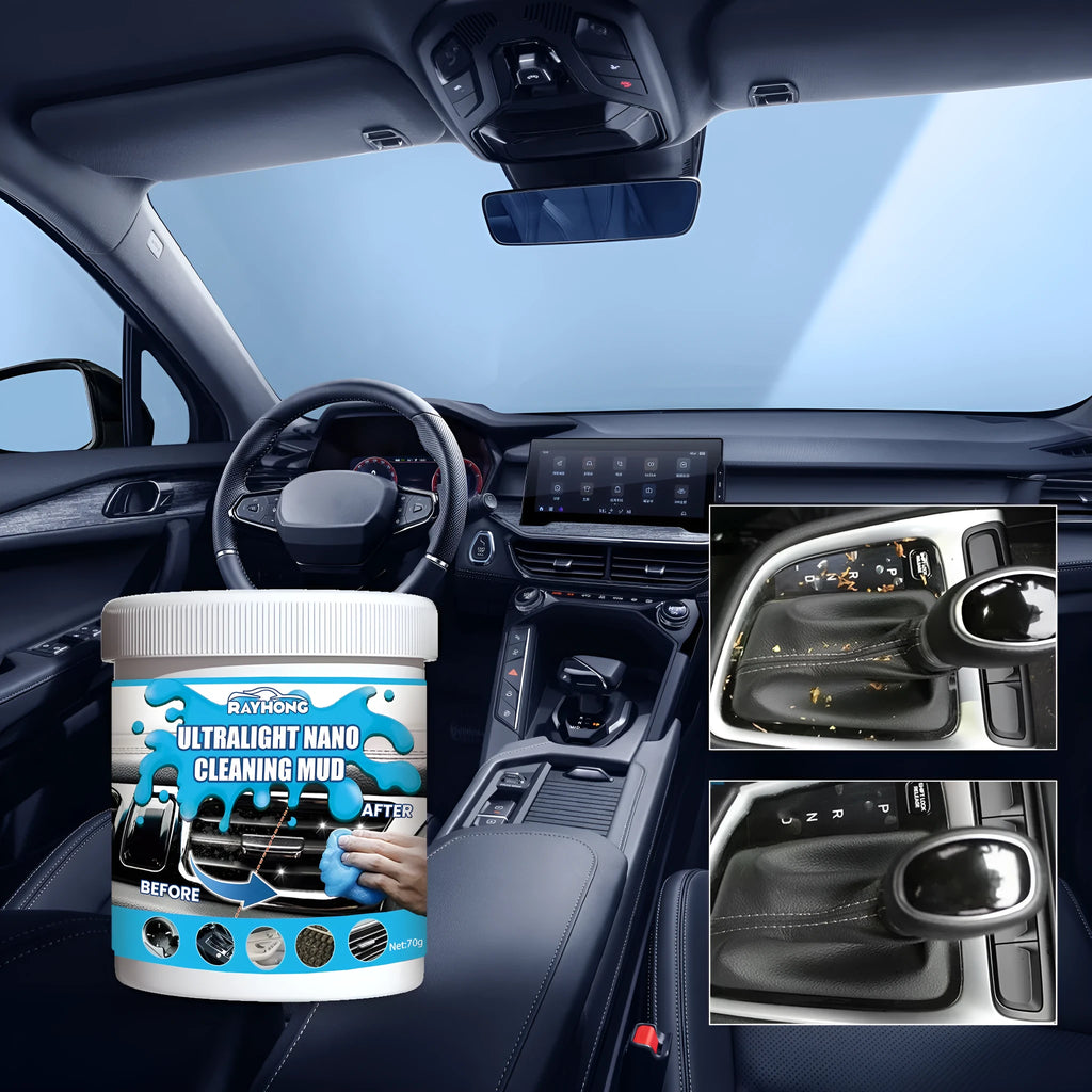 70g car cleaning soft gel adhesive putty for removing dust from interior vents and gaps.