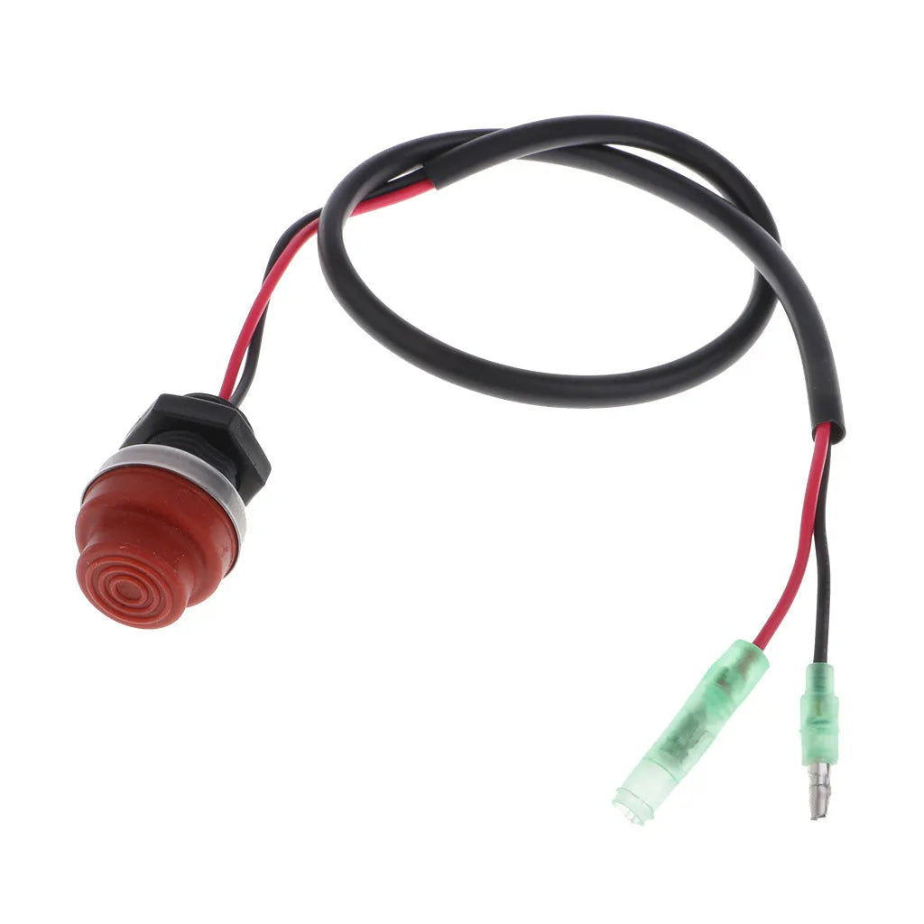 Yamaha outboard motor engine stop safety lanyard kill switch kit
