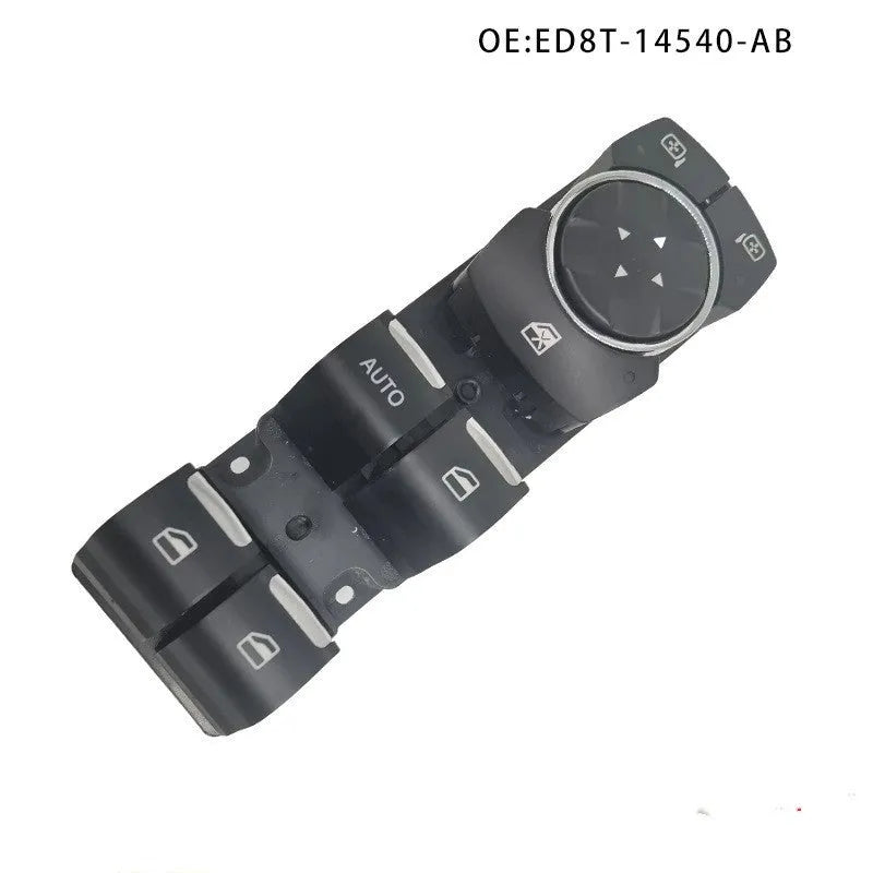 Ford Focus electric window regulator and power window control unit with black ABS housing