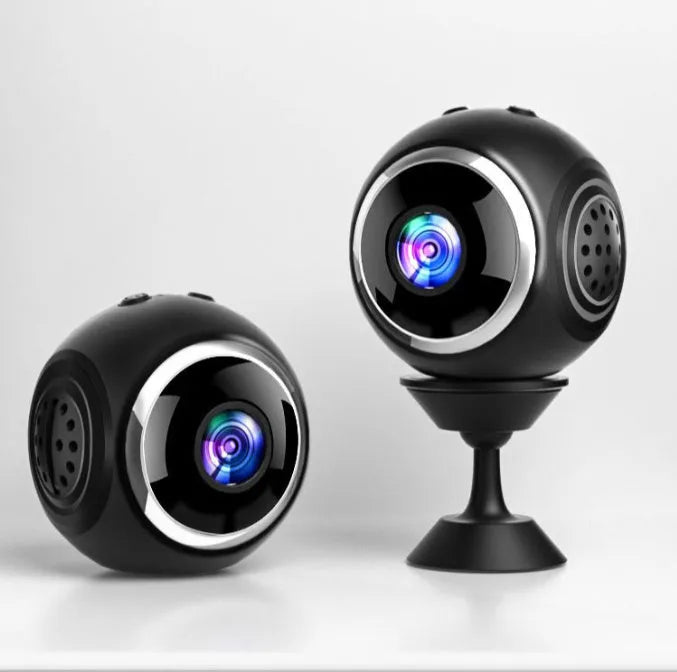 HD WiFi Smart Portable X11 Camera in black with compact ABS body