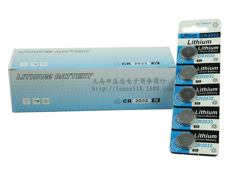 CR2032 3 volt lithium button battery for electronic scales and remote controls