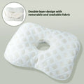 Beauty salon single hole ear pillow in New Chinese style, shown in a grey colour option.