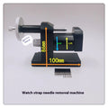 Watch strap removal tool kit with alloy steel construction and 12-piece set for watch repair