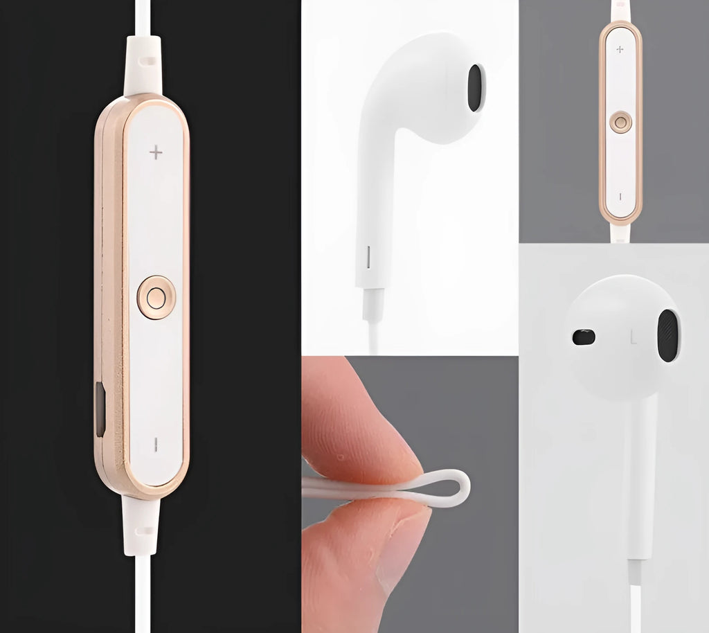 Jieli chip wireless Bluetooth S6 headset compatible with iPhone 6 7 8 plus models