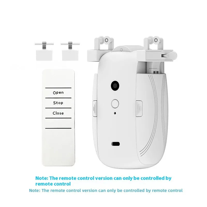 Bluetooth electric curtain controller for Roman rod and TU track systems with remote control and smart home connectivity
