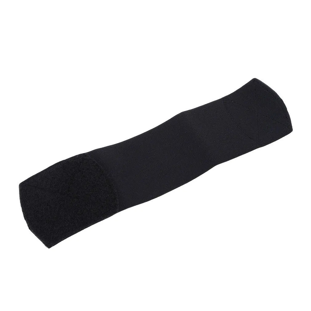 Rubber football shin guard tape belt measuring 25x6.5cm in four colour options