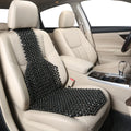 Universal five-seat car seat cushion with honeycomb mesh ventilation in beige
