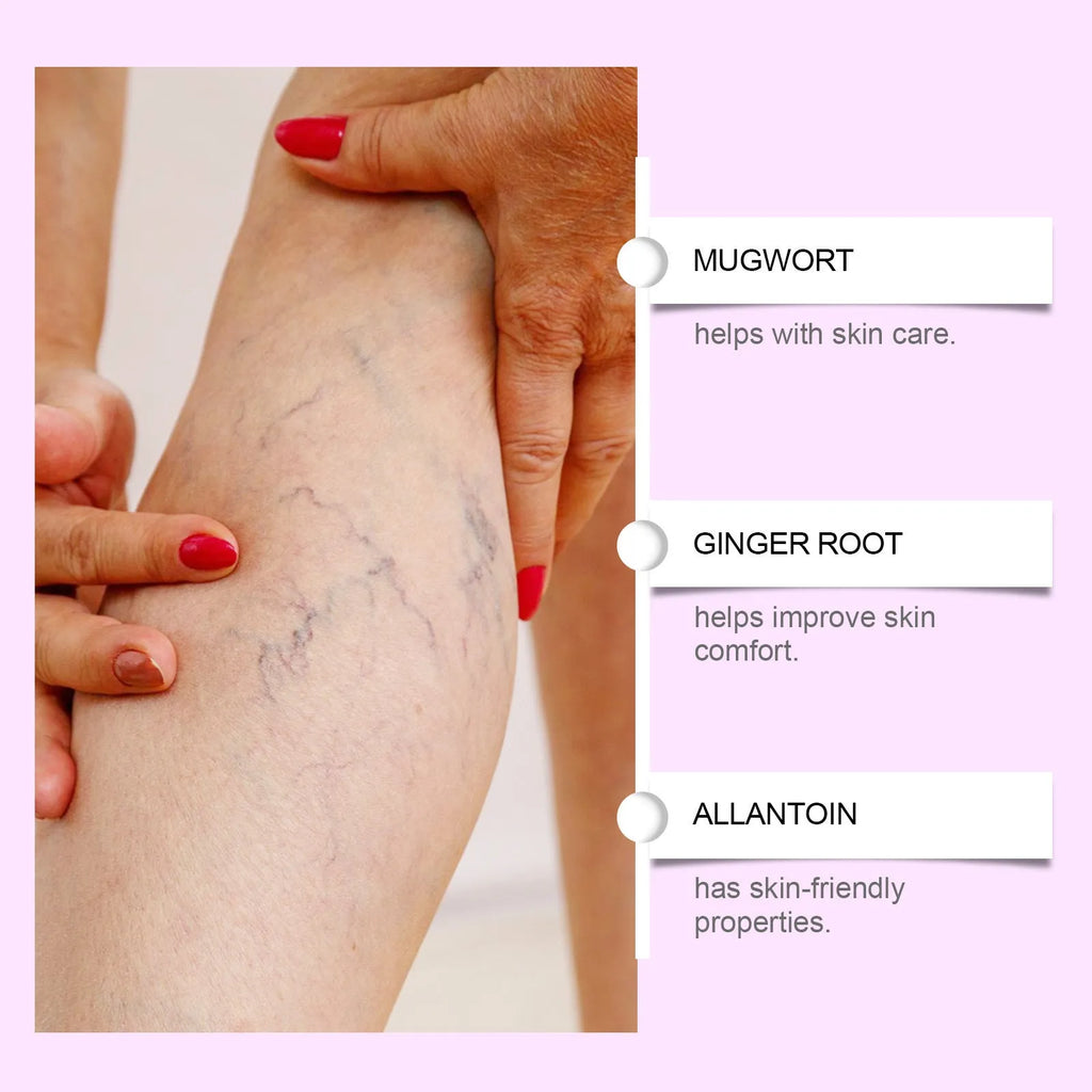 Legs nursing adhesive bandage with moxa leaf and ginger root ingredients and micro needle stickers