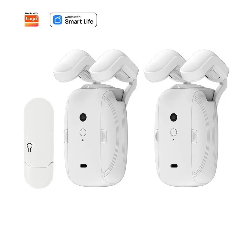 Bluetooth electric curtain controller for Roman rod and TU track systems with remote control and smart home connectivity