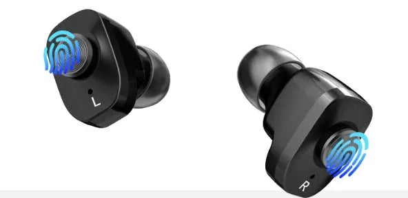 No Chinese N8 smartwatch with Bluetooth headset, touch screen, black TPU strap on wrist for sports use