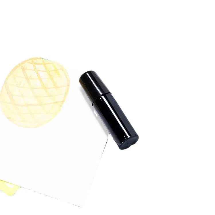 Scraping painting tools set with white card, healing pens, and log photo frame