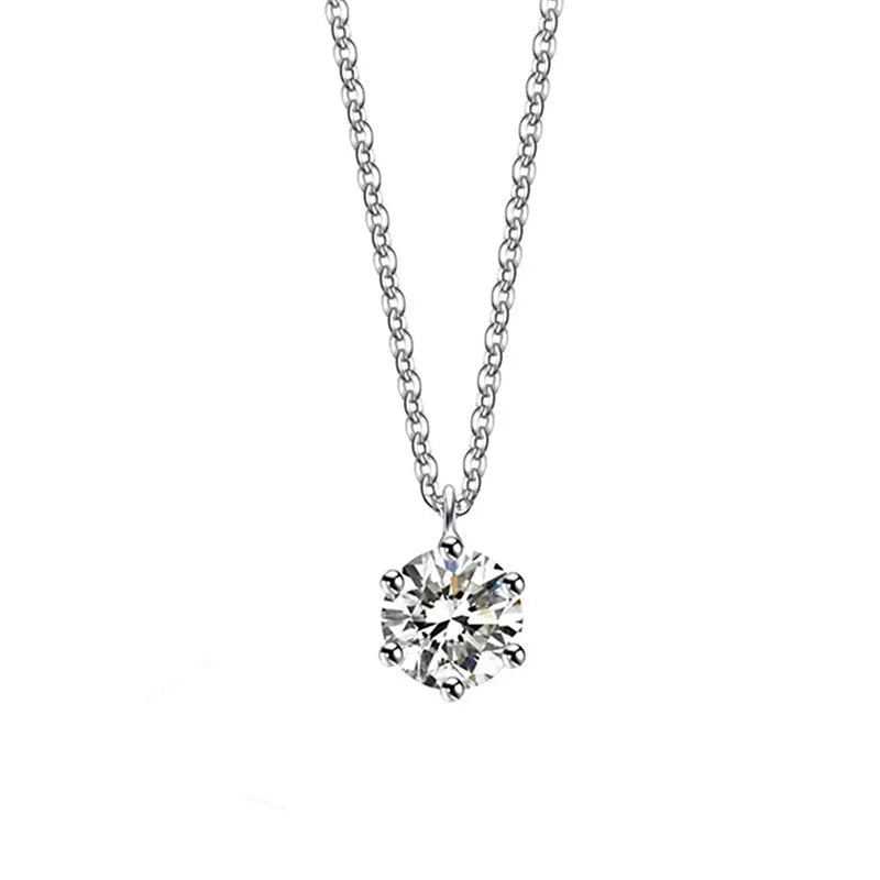 Women's copper pendant necklace with electroplated finish in copper white gold plated colour original design