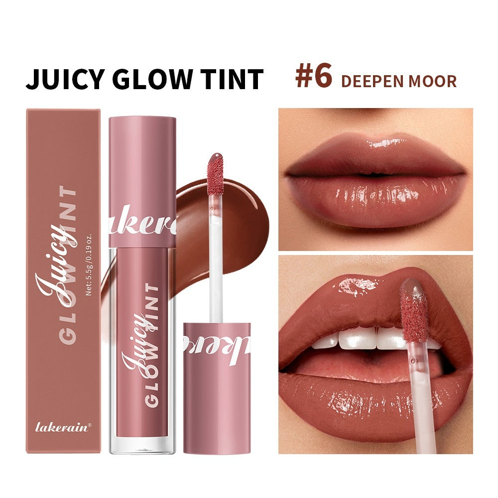 Juice Mirror Water Light Lip Lacquer: Hydrating Plumping Mirror Shine Lip Gloss & Glass Glaze for Juicy Luscious Lips