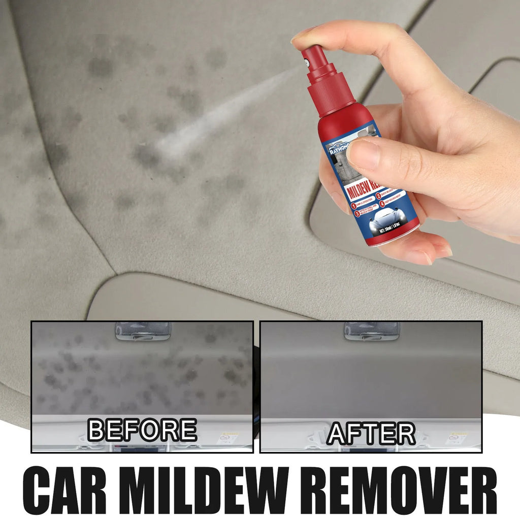 30ml boxed car interior mould removal spray with anti-mold agent for automotive cleaning